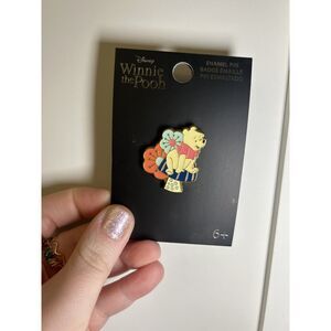 Loungefly Disney Winnie The Pooh Flower Mushroom Blind Box Enamel Pin NWT 2024
